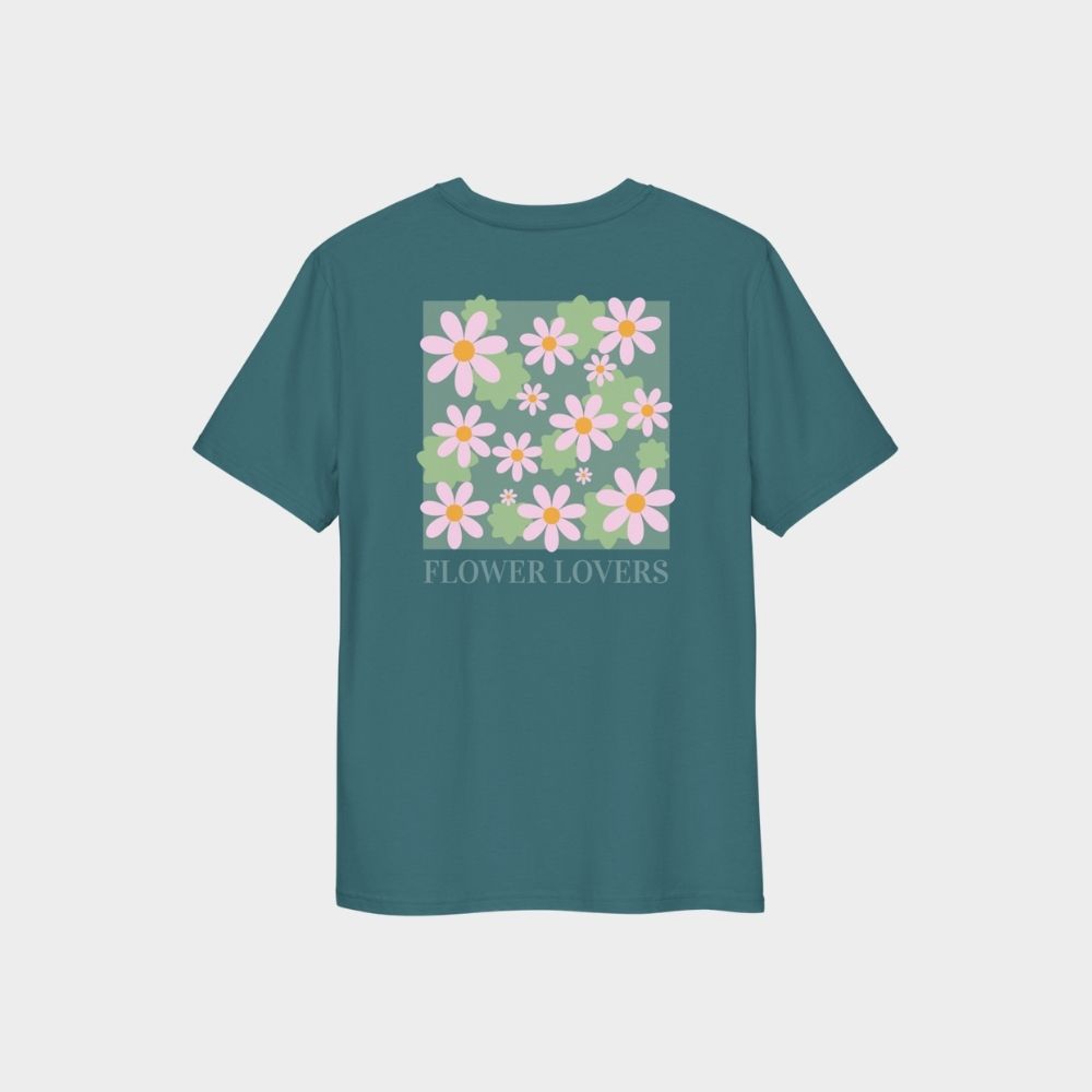 FLOWER LOVERS – BIO-BAUMWOLLE SHIRT
