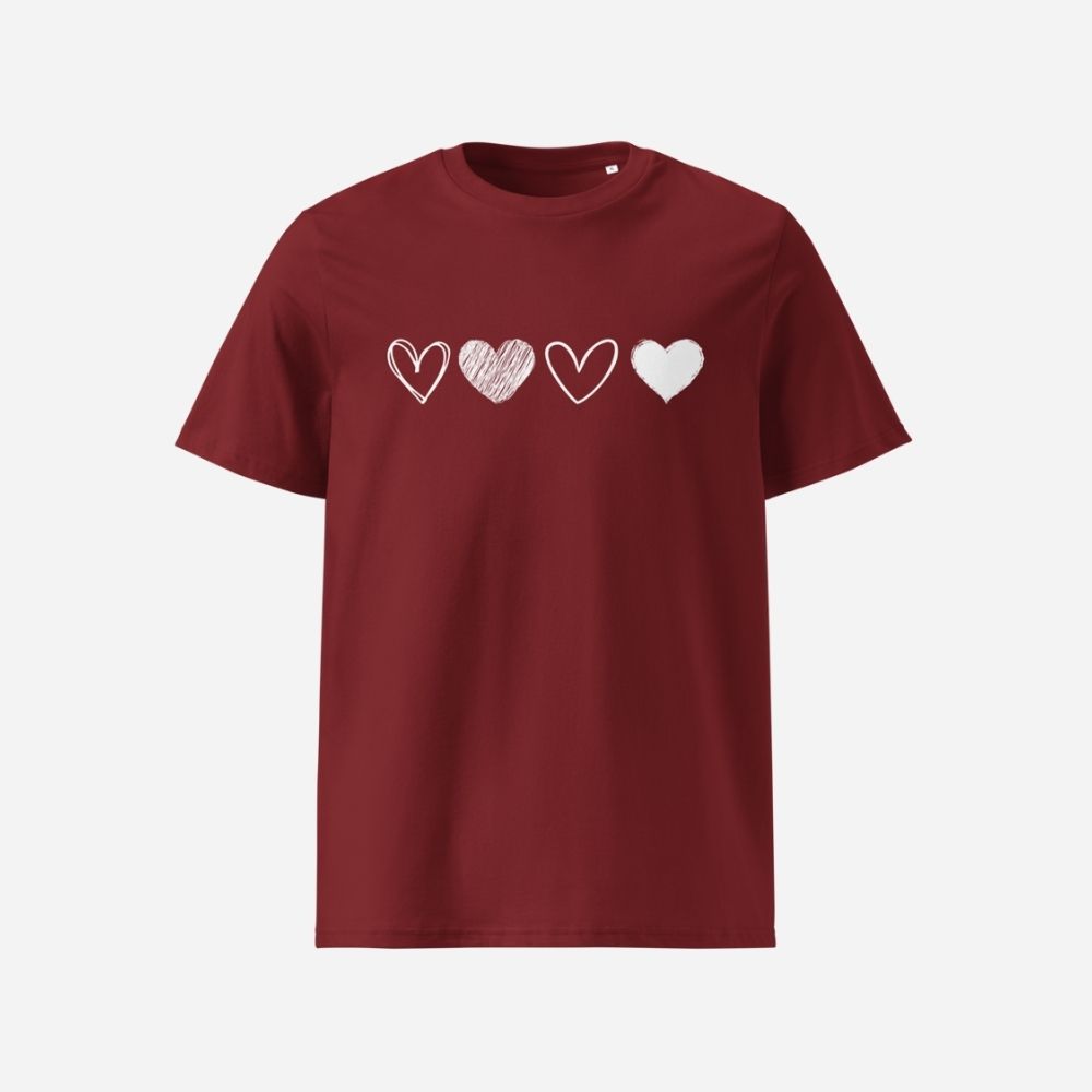 HEARTS EVOLUTION – BIO-BAUMWOLLE SHIRT