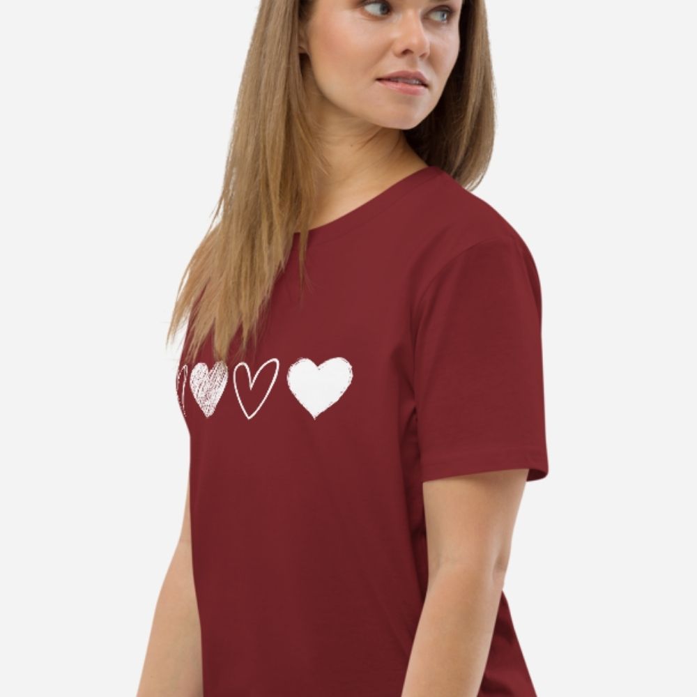 HEARTS EVOLUTION – BIO-BAUMWOLLE SHIRT