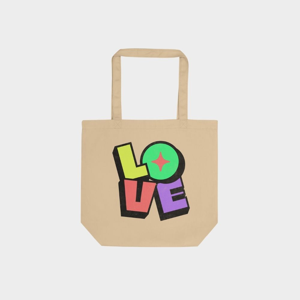 LOVE IN STYLE – BIO-BAUMWOLL-STOFFTASCHE