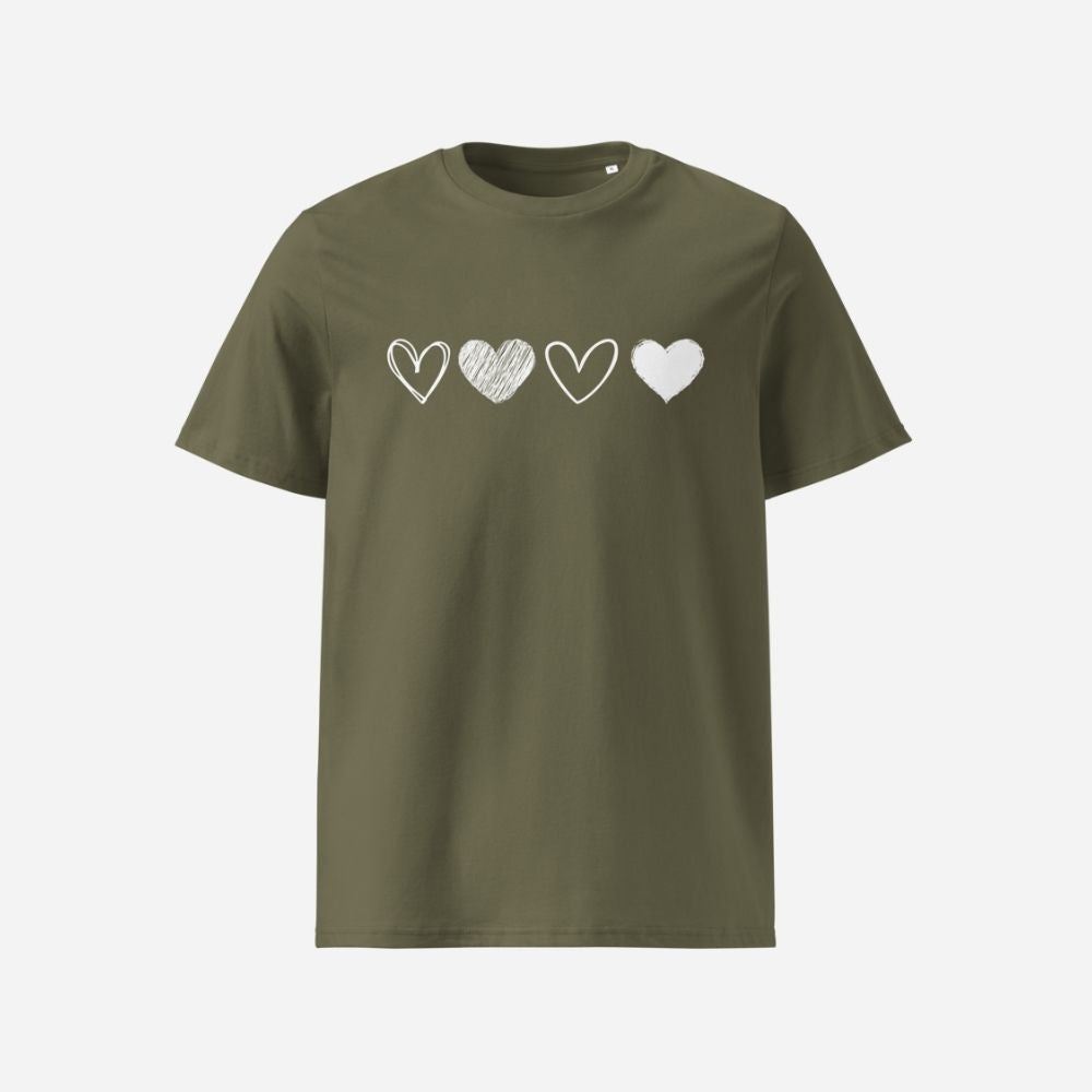 HEARTS EVOLUTION – BIO-BAUMWOLLE SHIRT