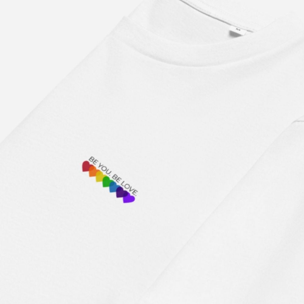 BE YOU. BE LOVE. – BIO-BAUMWOLLE SHIRT