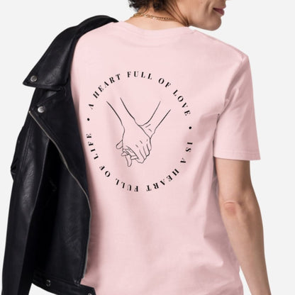 A HEART FULL OF LOVE – BIO-BAUMWOLLE SHIRT