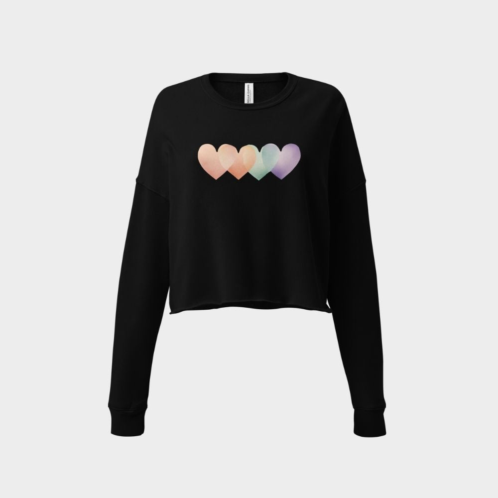 LOVE IN PASTELL – CROPPED PULLOVER