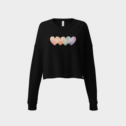 LOVE IN PASTELL – CROPPED PULLOVER