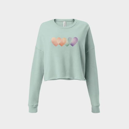 LOVE IN PASTELL – CROPPED PULLOVER