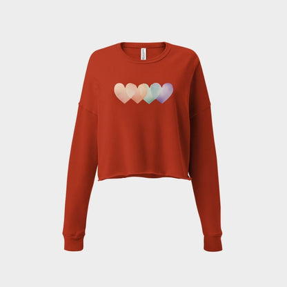 LOVE IN PASTELL – CROPPED PULLOVER