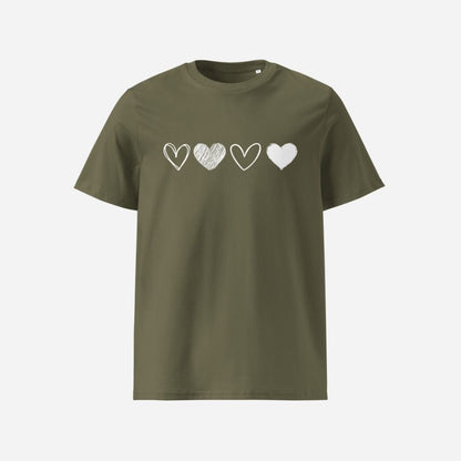 HEARTS EVOLUTION – BIO-BAUMWOLLE SHIRT